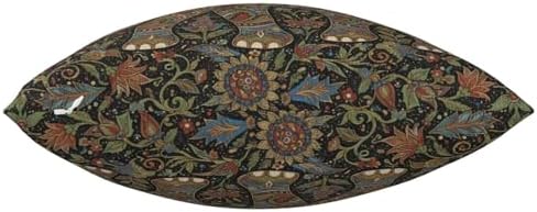 Bohemian Mandala Elephant Throw Pillow Cover