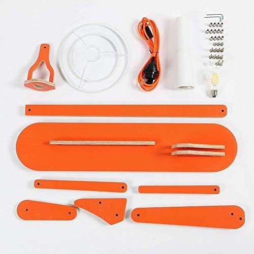 Orange Floor Lamp and Kids Table Lamp