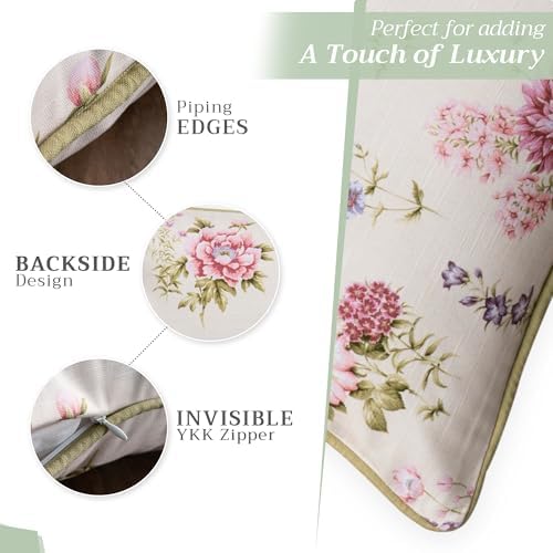 Maison d' Hermine Throw Pillow Covers 100% Cotton (20" x 20" - Pack of 1)