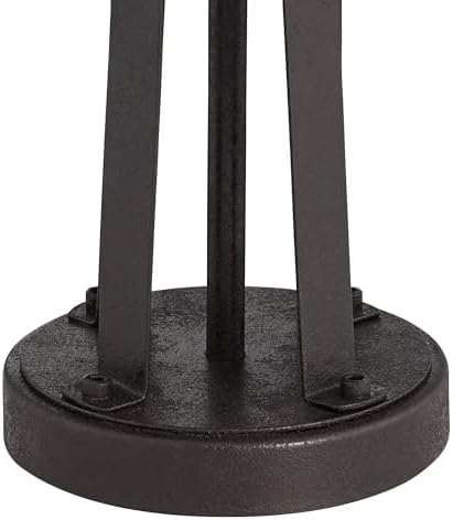 25 1/2" High Table Lamps Set of 2 Susan Dark Bronze Brown USB Charging Port