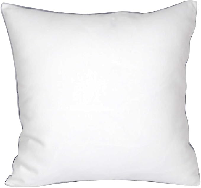 Embroidered Nautical Decor Pillow Cover,Square 18 Inches Decorative Canvas Pillow Cover for Nautical Style Deco by (Navy-Coral)