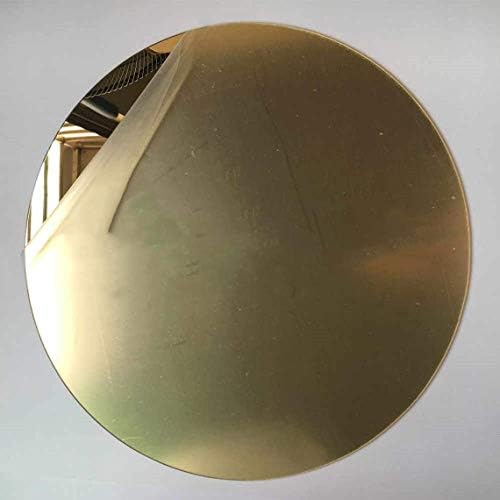 Marketing Holders Acrylic Mirror 23" Wide Round Gold .118" Thick No Adhesive Reflective Pieces Perfect for DIY Arts and Crafts School Projects Home or Office Decor Special Events