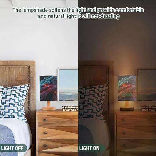 Dragon Animal Funny LED Table Lamp for Bedroom Bedside Lamp with USB Charging Ports Decor Nightstand for Living Room Reading Dorm Desk Home Office