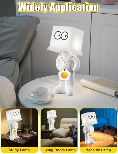 Fathers Day Gift Shy Man Lamp-Creative Gag Funny Night Light LED Table Lamp,Bedside Night Light, White Elephant Novelty Gifts for Men Women Christmas Valentines Day Him Her((Two Modes)