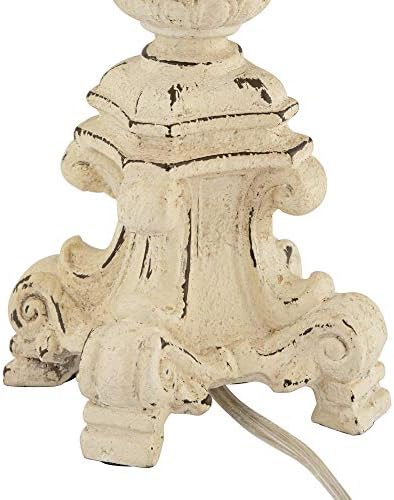 Regency Hill French Candlestick 18" High Table Lamp Alabaster Glass Country