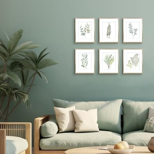 Golden State Art 11x14 Gold Aluminum Frame, Real Glass, Mat Fits 8x10