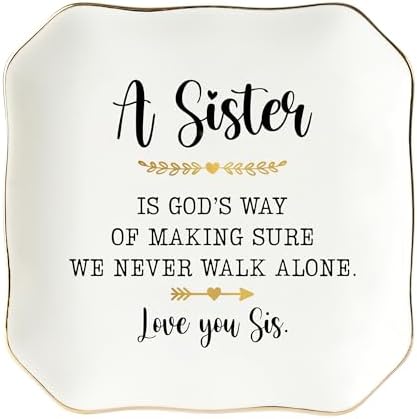 HEXMOZ Sister Birthday Gifts for Sisters Adult, Big Sis, Little Sis