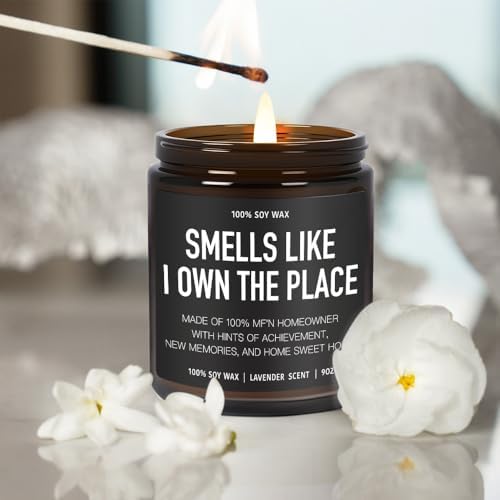 Housewarming Gifts New Home, New Home Lavender Candle Gift