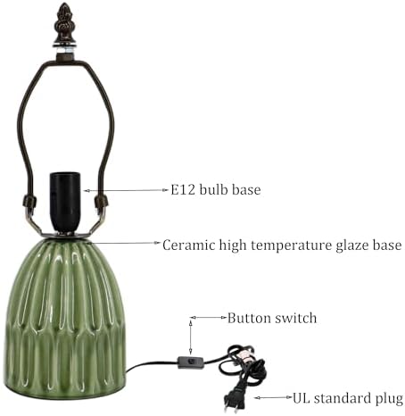 Tiffany Stained Glass Mushroom Table Lamp 12.5 Inch -Pink Peacock