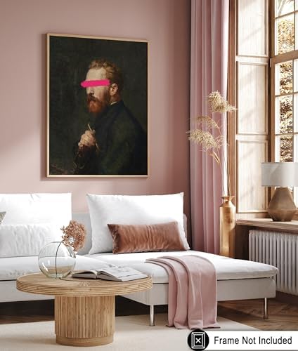 Poster Master Portrait of Vincent van Gogh Painting Print - Baroque Poster - Altered & Pop Art - Gift for Men & Women - Decor for Bedroom, Living Room or Office - 24x32 Unframed Wall Art