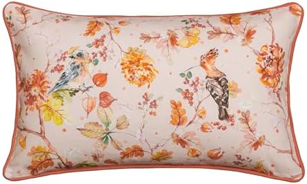 Maison d' Hermine Throw Pillow Covers 100% Cotton (12" x 20" - Pack of 1)