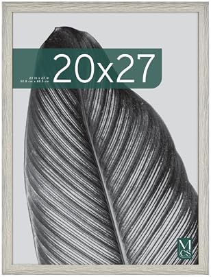 MCS Studio Gallery Poster Frame, 20x27, Gray Woodgrain