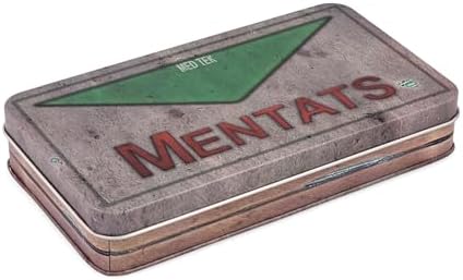 Toynk Fallout Mentats Storage Tin Replica | Metal Trinket Dish Organizer For Jewelry, Accessories, and More