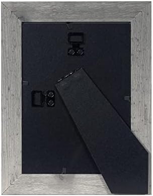 Grey 5x7 Picture Frame set of 3,Display 5x7 without Mat or 4x6 with Mat