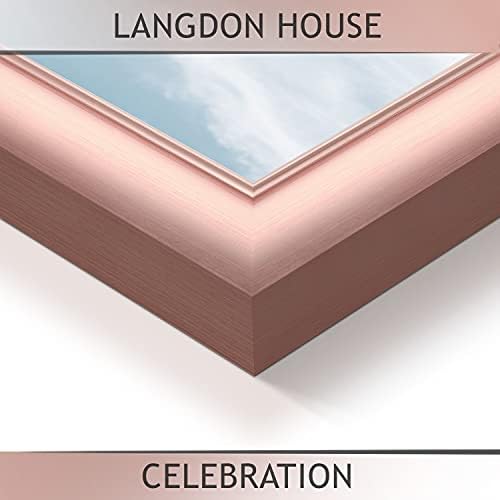 8x10 Picture Frames - Rose Gold, 3 Pack - Celebration Collection