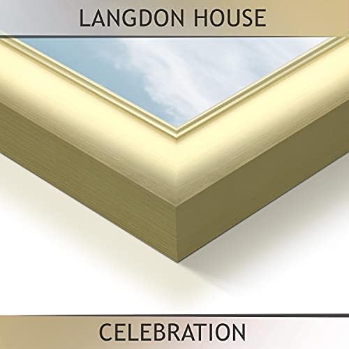 Langdon House 5x7 Picture Frames - Gold, 3 Pack - Celebration Collection