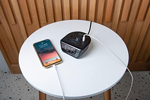 Brandstand CubieWink - Charging Alarm Clock with USB Ports