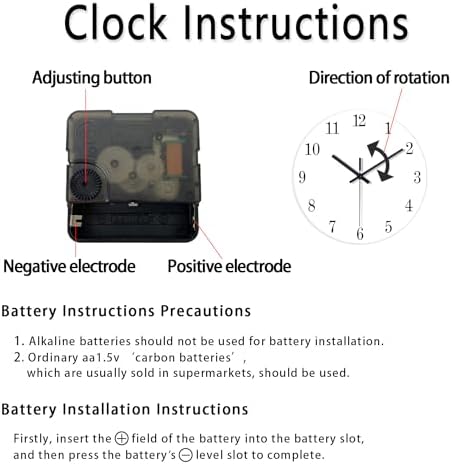 Beach Wall Clocks Battery Operated 16 Inches or Larger
