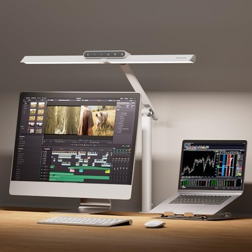 Honeywell HJ1 Sunturalux LED Clamp Desk Lamp 1200LM for Computer