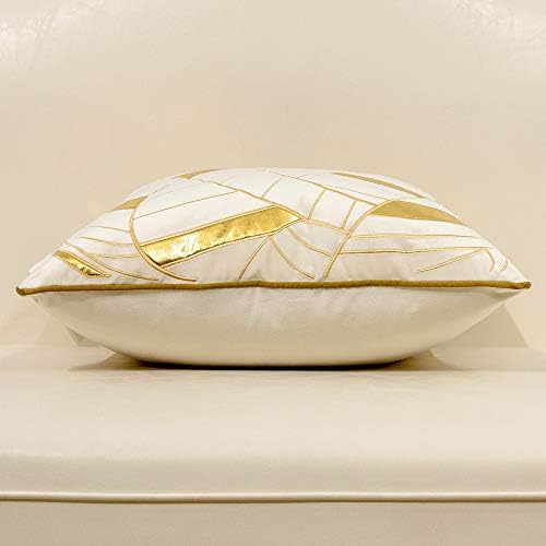 Avigers Throw Pillow Cover 18 x 18 Inch, White, Velvet, Hidden Zipper