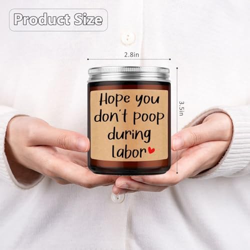 Fairy's Gift New Mom Candle for Women, Funny Baby Shower, Pregnancy Gifts