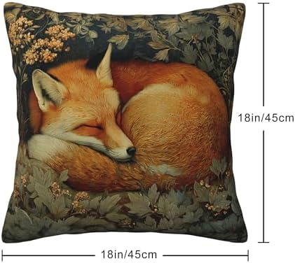 Animals Throw Pillow Covers Set of 4 Decorative Soft Double Sided Print Pillow Case Farmhouse Home Decor for Living Room Sofa Couch 18x18