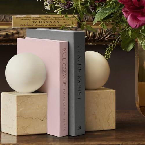 Aesthetic Decorative Books - Coffee Table Books Decor - Faux Decor Book Storage Box for Decoration - Set of 2 Linen Fake Book for Home Table Decors - Photo Storage Keepsake Box