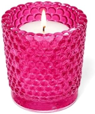 Richland Votive Candle Holders Hobnail Pink Set of 12
