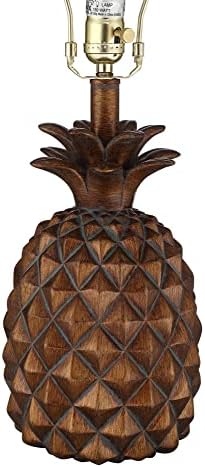 Paget 23 3/4" High Table Lamps Set of 2 Brown Pineapple Accent Coastal