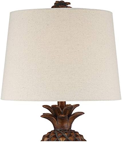 Paget 23 3/4" High Table Lamp Brown Pineapple Beach Accent Tropical Coastal