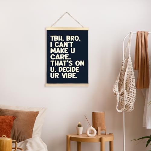 CGBHW Funny Classroom Poster Hanger Frame 12x16 Inch Purplish Blue, Classroom Must Haves Posters Wall Art Hanging Decor for Middle School Math Classroom Kids Room,Gifts for English Teacher Teens