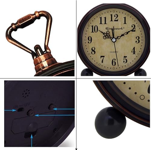 Vintage Analog Alarm Clock