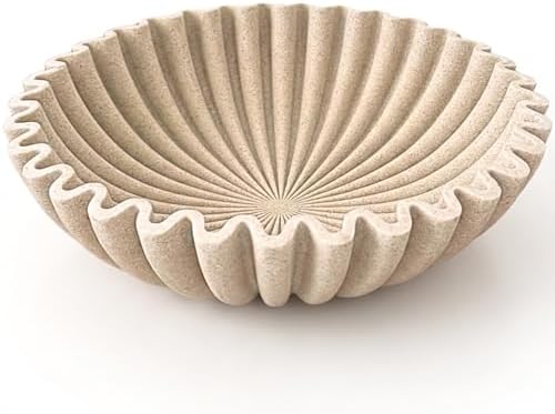 OAKOA Large Decorative Bowl for Home Decor - Key Bowl for Entryway Table