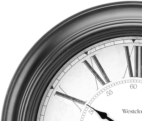 Westclox 24 inch Traditional Wall Clock Battery-Operated Clock for Living Room, Bedroom, Office