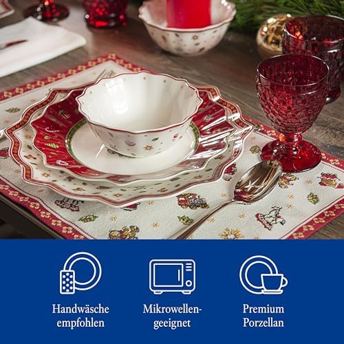 Villeroy & Boch 14-8585-1902 Delight, Porcelain Bowl, Small, Pack of 1, White