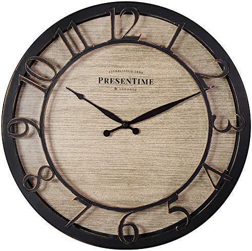 Presentime 13" Farmhouse Series Wall Clock