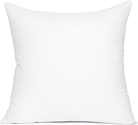 MIULEE 20x20 Pillow Insert, Premium Throw Pillow with Virgin Fiber Filling | Soft and Support, Durable Brushed Fabric, Decorative Pillow for Sofa Bed Couch