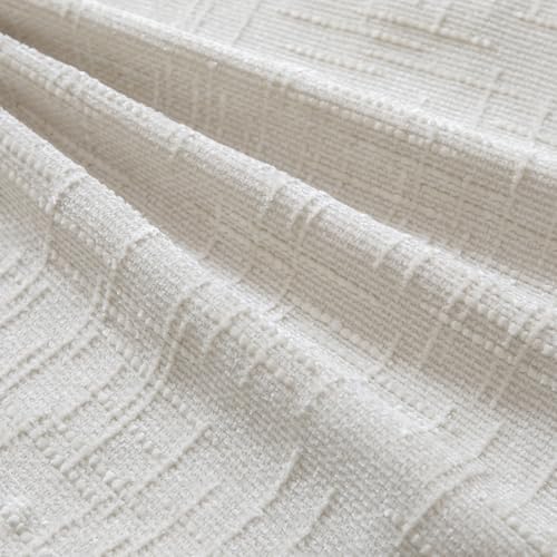 Yaertun Chenille Throw Pillow Covers 16x24 Inch Set of 2 Textured Broadside Soft Cozy Velvet Pillow Covers Modern Farmhouse Boho Decorative Pillow Cases for Couch Bed Sofa Livingroom Cream White