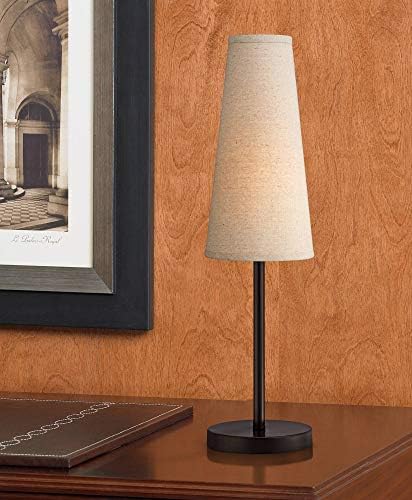 Snippet 26" High Table Lamp Espresso Bronze Brown Accent Modern White