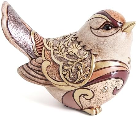 Bird Figurines For Home Decor,Bird Statue Sculpture For Shelf Decor Accents,Boho Bird Decorations For Table Office Living Room Bedroom,Retro Animal Statues Decorative Bird Gifts For Bird Lovers Women