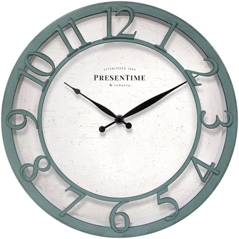 Presentime 13" Farmhouse Series Wall Clock