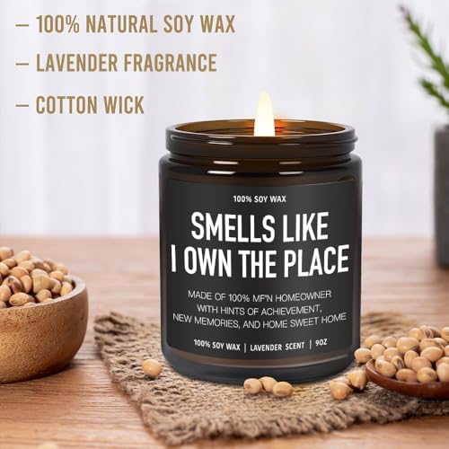 Housewarming Gifts New Home, New Home Lavender Candle Gift