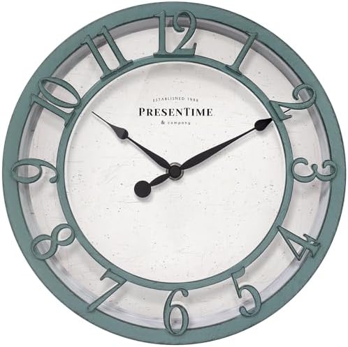 Presentime 10" Farmhouse Series Wall Clock