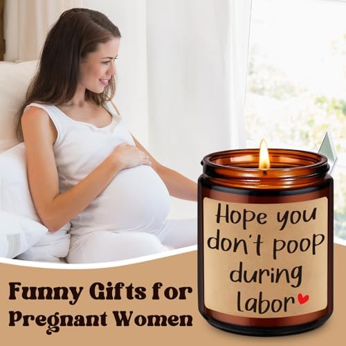 Fairy's Gift New Mom Candle for Women, Funny Baby Shower, Pregnancy Gifts