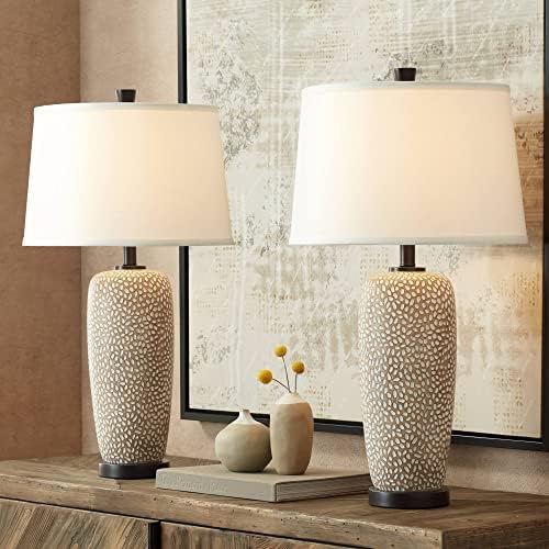 360 Lighting Anna 27 1/4" Tall Table Lamps Set of 2 Coastal Modern