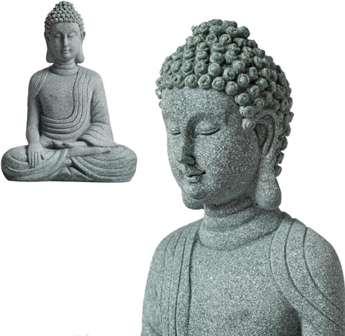 Little Buddah Statue for Home Indoor Aquarium,Meditation Sitting Buddha