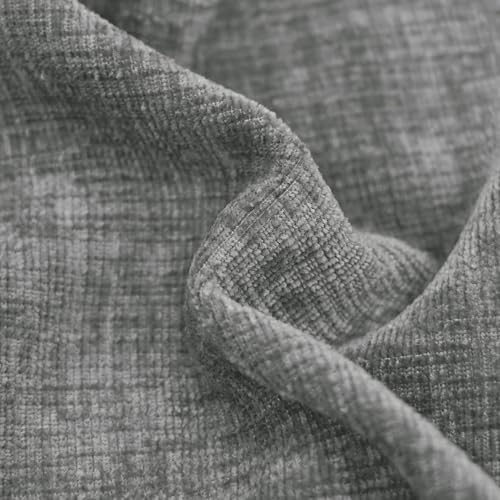 CaliTime Decorative Couch Throw Pillow Covers 20 X 20 Inches Medium Grey