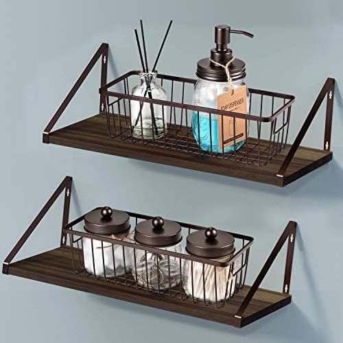 SheeChung Metal Wire Basket, Small Storage Baskets for Bathroom Kitchen