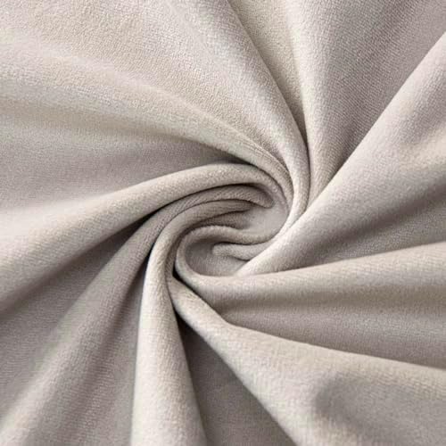 Cashmere Decorative Velvet Throw Pillow Covers 20x20 inch Set of 2 with Zipper Luxury Soft Solid Square Cushion Covers Case for Sofa Couch Bed Living Room