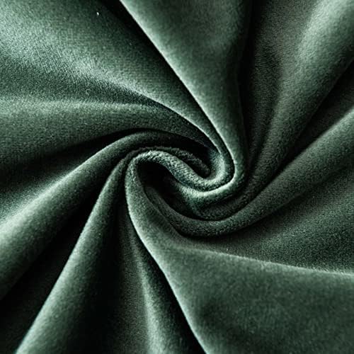 JUSPURBET Decorative Velvet Throw Pillow Covers 20x20 Set of 2,Army Green